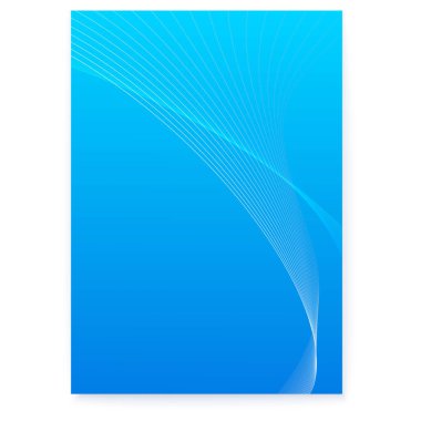 Posterdeki kıvrımlı çizgiler. Soyut grafik arkaplan. Bilimsel bir şekilde. Vektör illüstrasyonu.