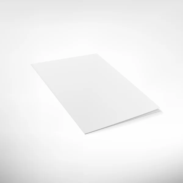 Folder page on white background. — Stock Vector