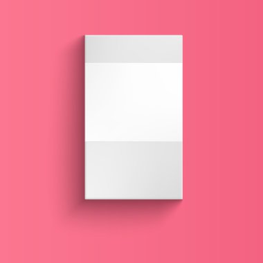 Kutu paket Üstten Görünüm.