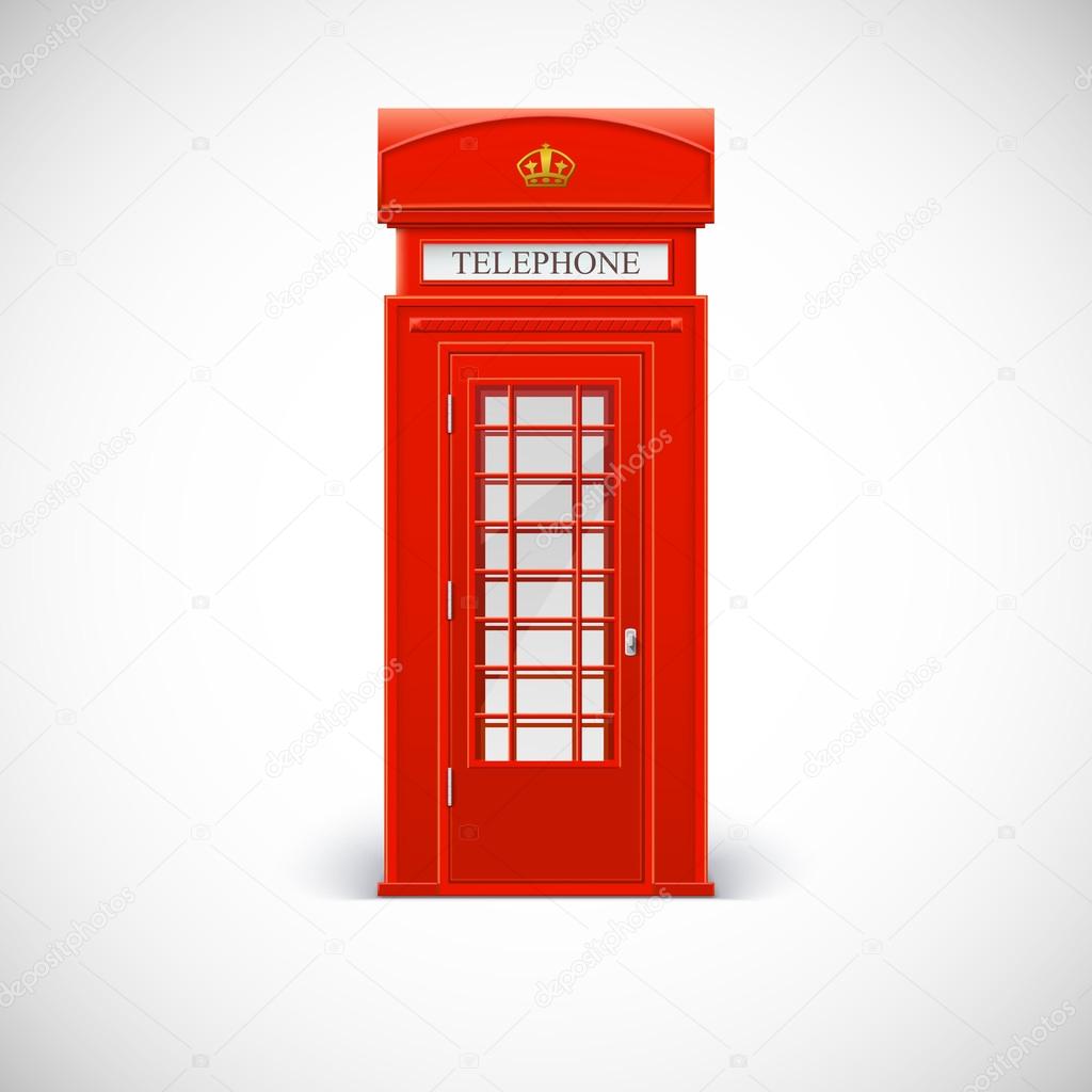 Telephone box, Londone style.