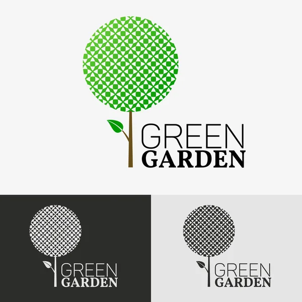 Concept de logo Tree Eco . — Image vectorielle