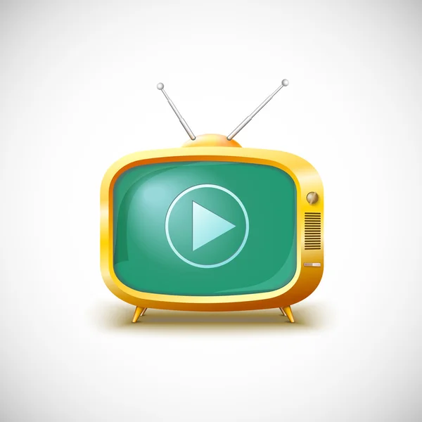 Video player. Vector illustration. — Stock Vector