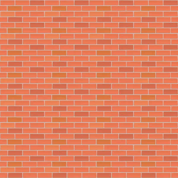 Mur de briques rouges. — Image vectorielle