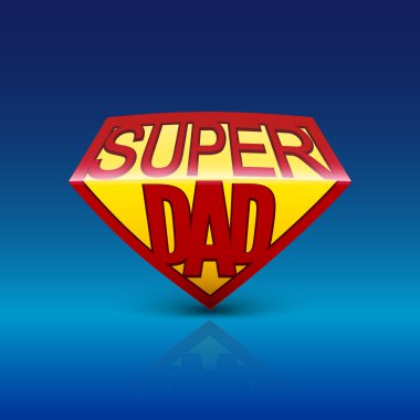 Super Dad Free Vector Eps Cdr Ai Svg Vector Illustration Graphic Art