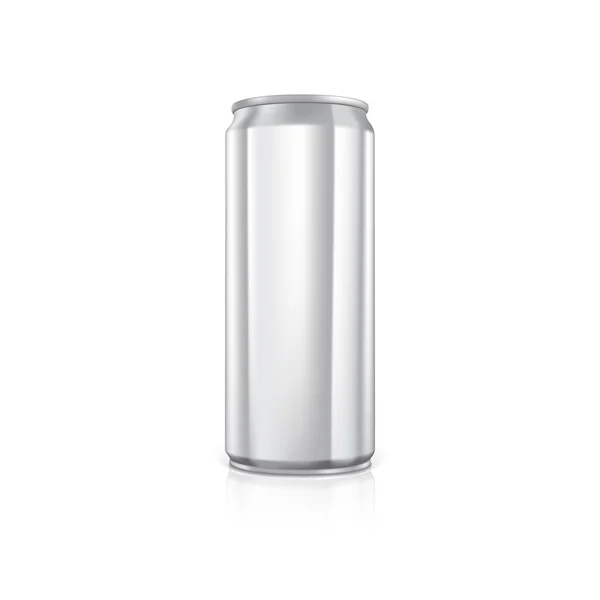 Blank aluminium can. — Stock Vector