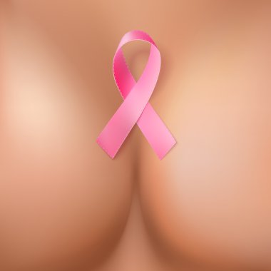 Soyut kadın meme sembolü