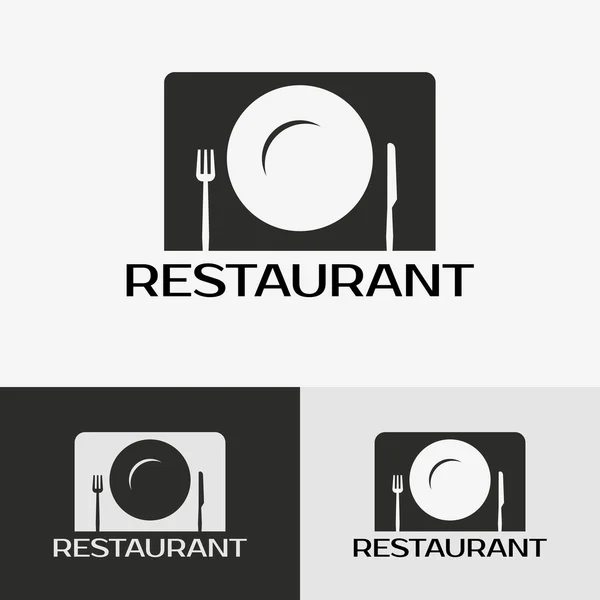 Label du restaurant — Image vectorielle