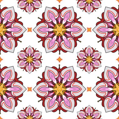 Yaz tema seamless modeli