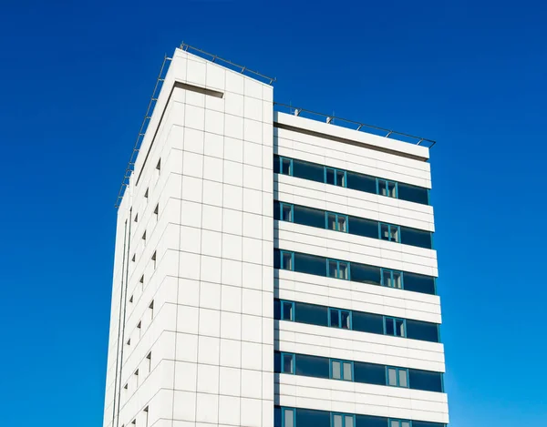 Fenster Eines Leerstehenden Bürogebäudes Während Der Quarantäne Der Ukraine — Stockfoto