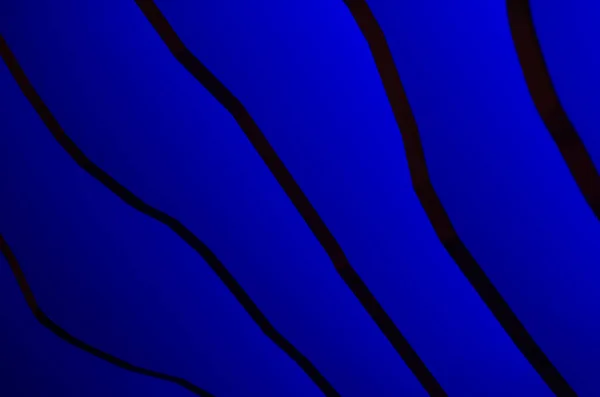 Rayures Noires Avec Gradation Nuances Bleu Abstrait Motif Fond — Photo