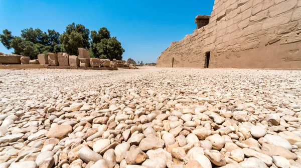 Starožitnost Karnaku Chrámu Bez Lidí Luxusu Egyptě — Stock fotografie