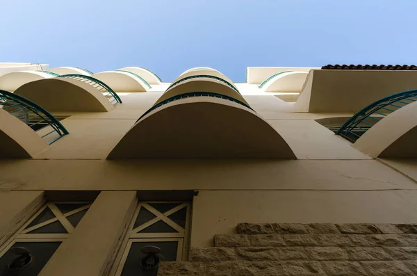 Vue Bas Hôtel Vide Sans Personnes Egypte Hurghada — Photo