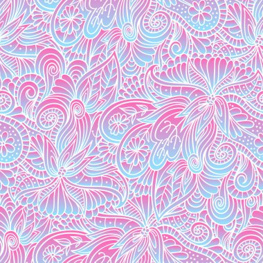 Dalgalı degrade desen