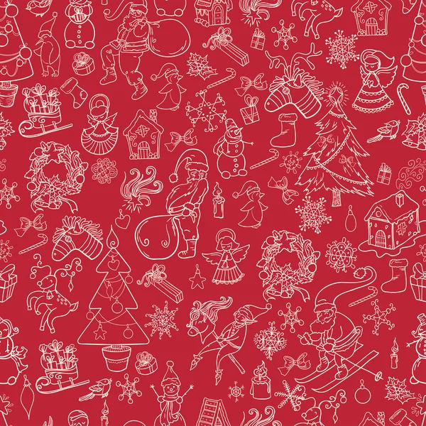 Fondo de Navidad invierno — Vector de stock