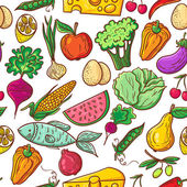 Картина, постер, плакат, фотообои "healthy food pattern", артикул 63738051