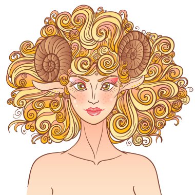 Burç koç. Koyun Bayan.