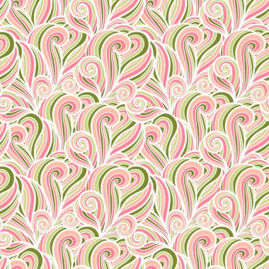 Soyut seamless dalgalı modeli