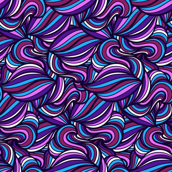 Abstract seamless wavy pattern — Stock Vector