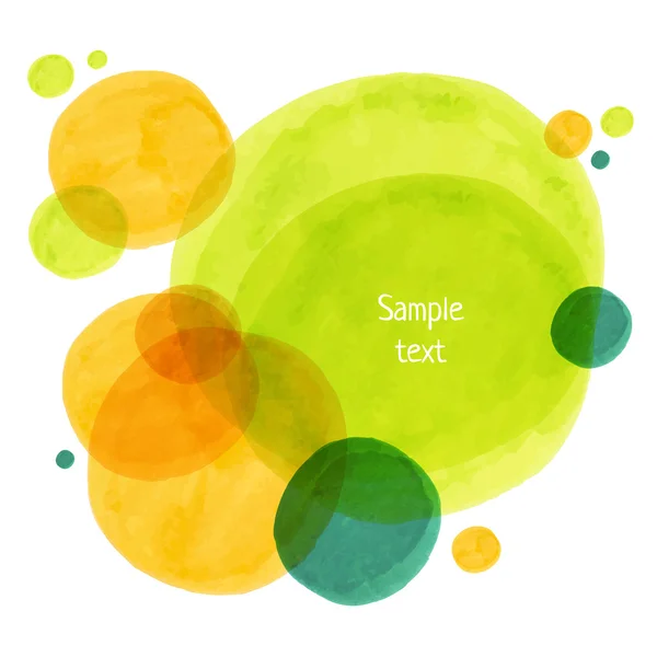 Vector spot banner — Stock Vector