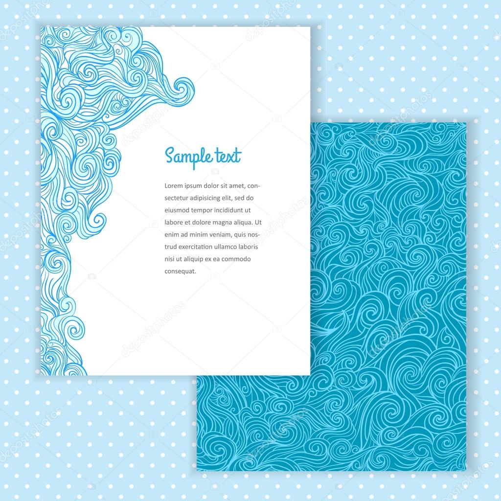 Invitation card template