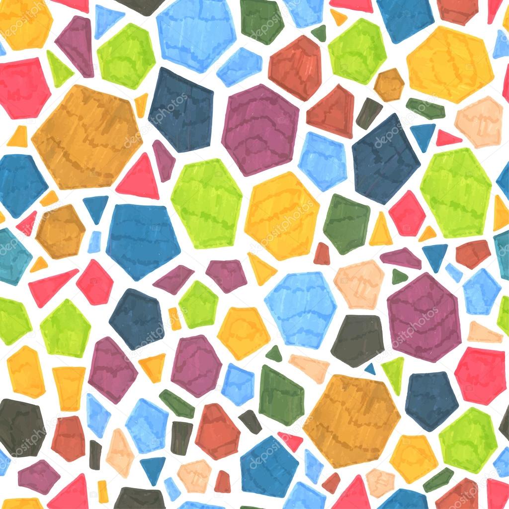 Marker polygonal pattern