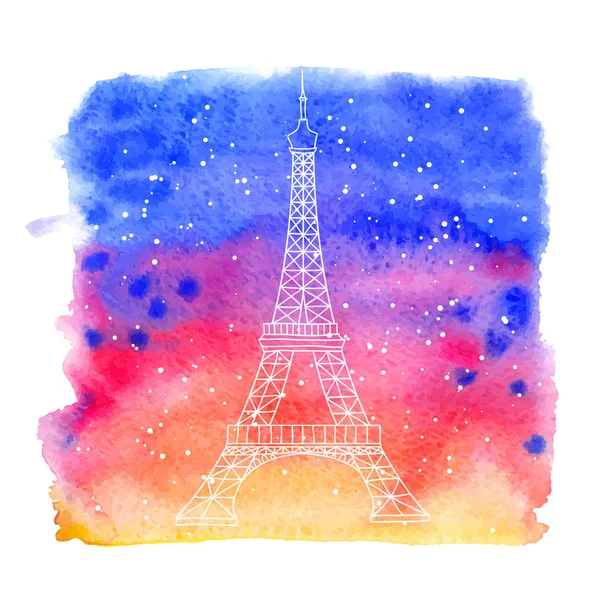 Eiffel tower — Stock Vector