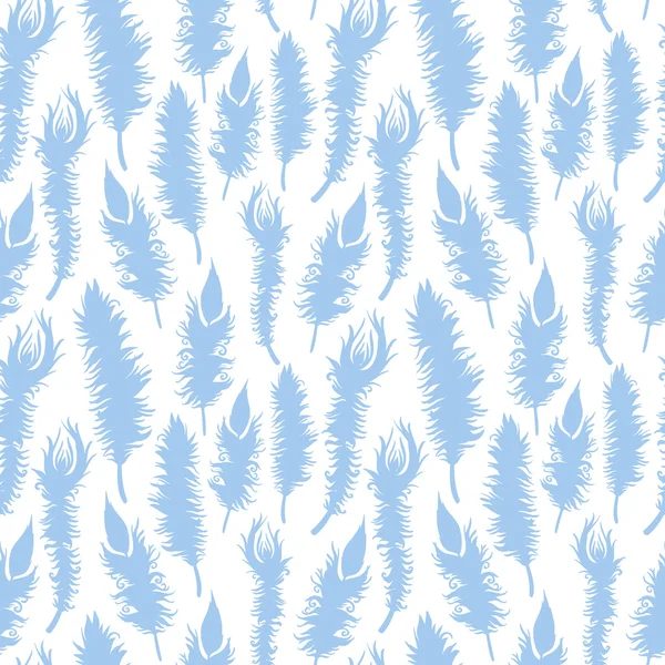 Feather pattern — Stock Vector