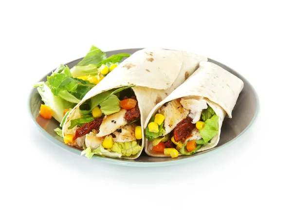 tavuk göğsü tortilla saran