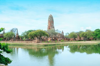 Pagoda antik kenti, Ayutthaya, Tayland