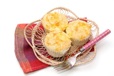 Ev yapımı kek, tatlı ve pişmiş