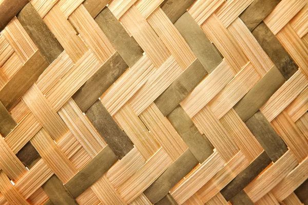 Cerca de grunge textura cruzada de bambú — Foto de Stock