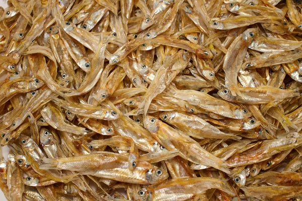 Suche małe ryby konserwowane — Zdjęcie stockowe
