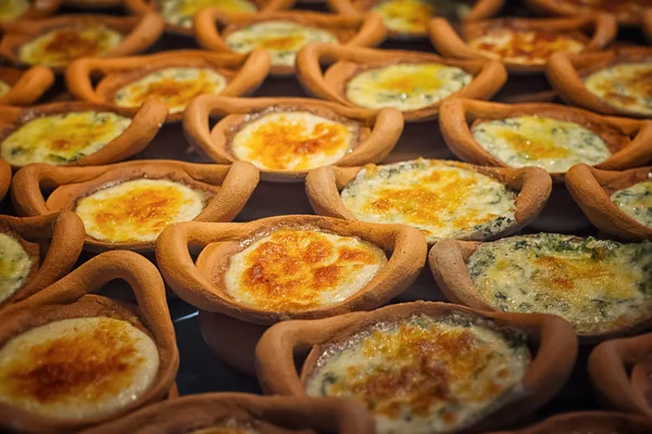 İtalyan lazanya kil po ıspanak ve ricotta peyniri ile yapılan — Stok fotoğraf