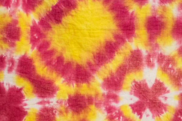 Tie dye fabric background — Stock Photo, Image