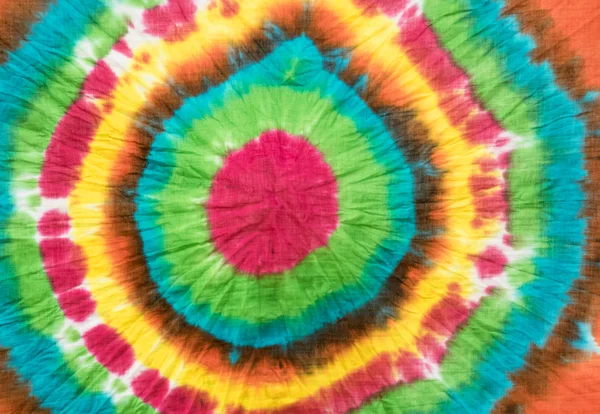 Tie dye fabric background — Stock Photo, Image