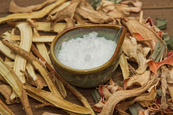 Borneo camphor, used for herbal medicine — Stock Photo, Image