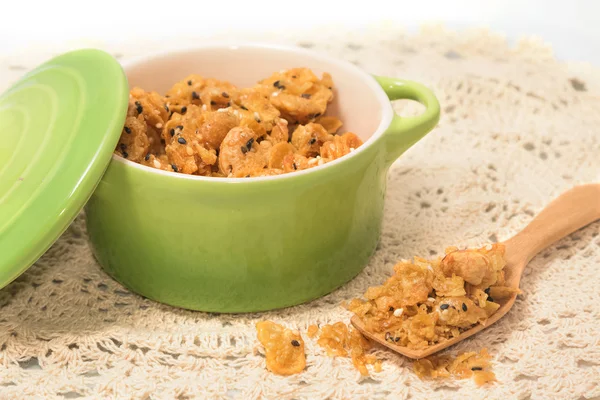 Corn Flake karamell spannmål — Stockfoto