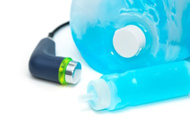 Ultrason jeli kapsayıcısında sonda dönüştürücü için ultrasoun ile