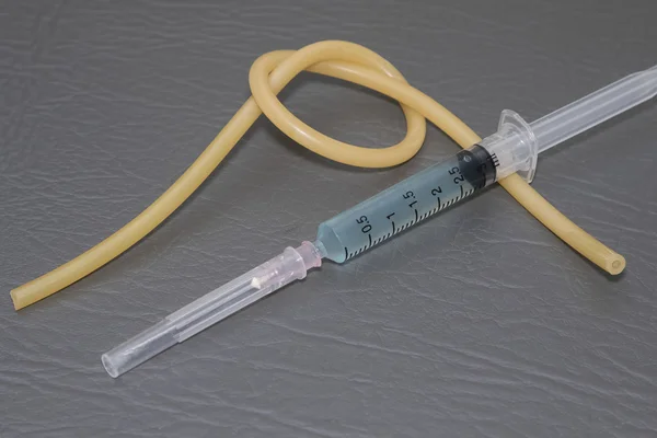 Spuit klaar voor injectie — Stockfoto