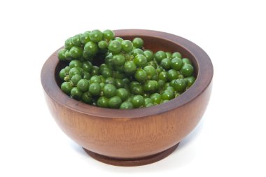 Biber, genç biber, yeşil biber. Taze organik harves