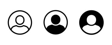 Kullanıcı adı Icon Set Men, Kadın kimlik simgesi simgeleri beyaz, yönetici, insan simgeleri üzerinde izole