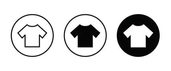 T-shirt ligne plate icône. Panneau de magasin de vêtements. Logo linéaire mince pour magasin de vêtements. icônes bouton, vecteur, signe, symbole, logo, illustration, trait modifiable, style plat isolé sur blanc linéaire — Image vectorielle