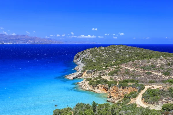 Pohled na záliv Kréty. Řecko. — Stock fotografie