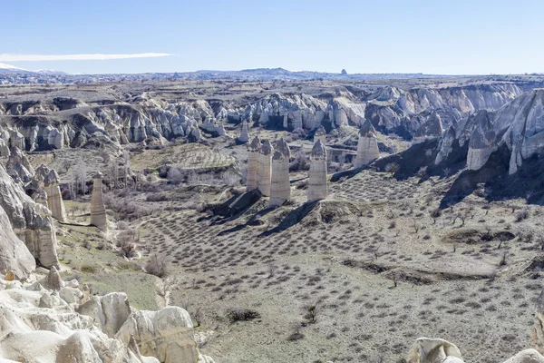 Capadocia 的山谷。土耳其. — 图库照片