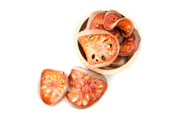 Marmelo biji atau buah Bael — Stok Foto