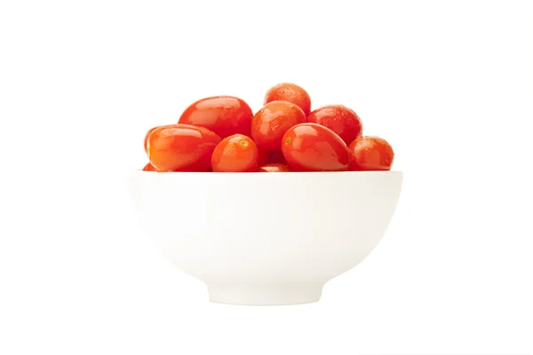 Tomates rojos de cereza — Foto de Stock