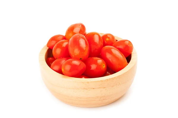 Tomates rojos de cereza — Foto de Stock