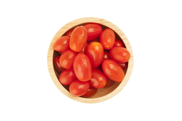 Tomates rojos de cereza — Foto de Stock