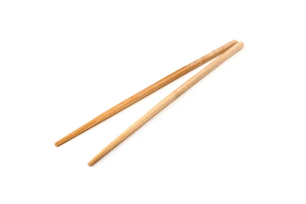 Посуда из палочек для еды бамбука — стоковое фото