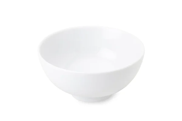 White ceramic bowl — Stock Photo, Image